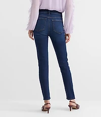 Mid Rise Skinny Jeans Vintage Dark Wash