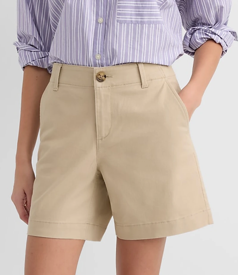 Petite Monroe Chino Shorts
