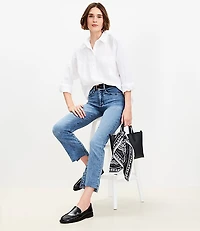 Cotton Blend Everyday Oversized Pocket Shirt