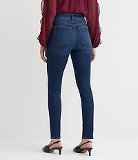 Petite High Rise Skinny Jeans Vintage Dark Wash
