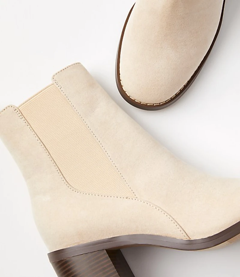 Block Heel Chelsea Boots