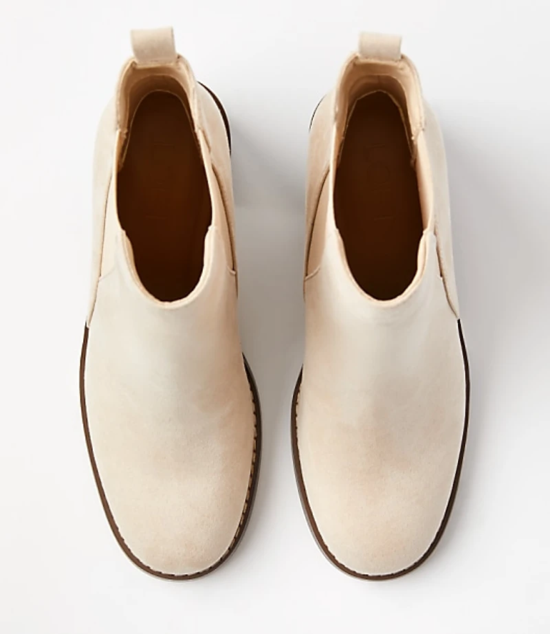 Block Heel Chelsea Boots