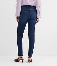 Tall Curvy Mid Rise Skinny Jeans Vintage Dark Wash