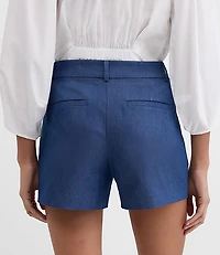 Curvy Riviera Shorts Refined Denim