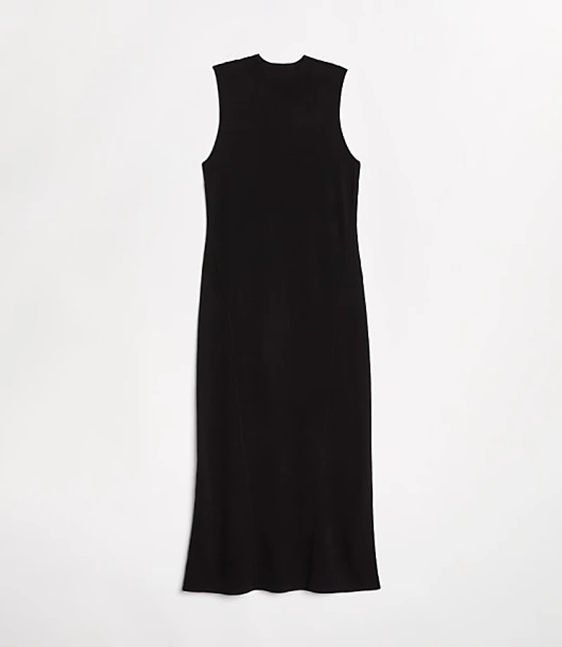 LOFT Versa Sleeveless Mock Neck Midi Sweater Dress