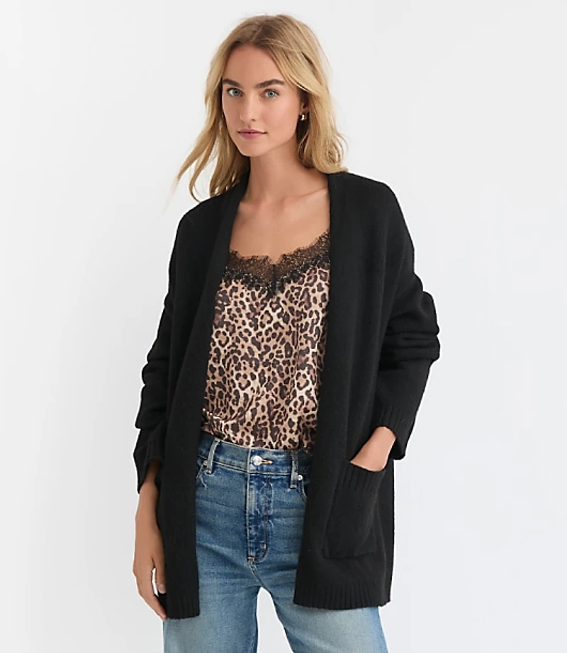 Cozy Open Pocket Coatigan