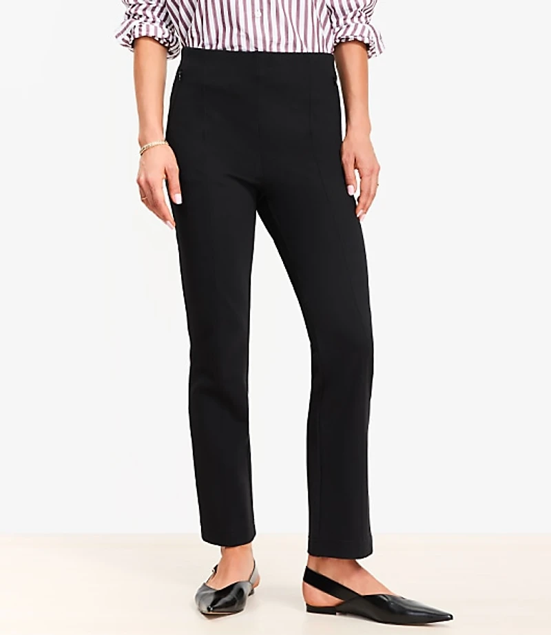 Tall Ponte Straight Pants