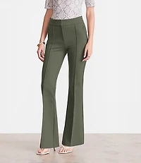Petite LOFT Versa Ponte Deluxe Flare Pants