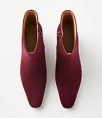 Squared Pointy Toe Booties