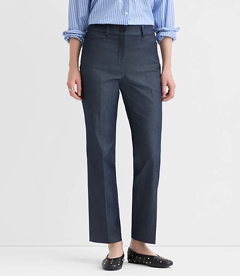 Parker Straight Pants Refined Denim