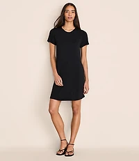 Lou & Grey Signaturesoft Mini Pocket Tee Dress