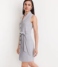 LOFT Versa Seasonless Stretch Vest Mini Pocket Dress