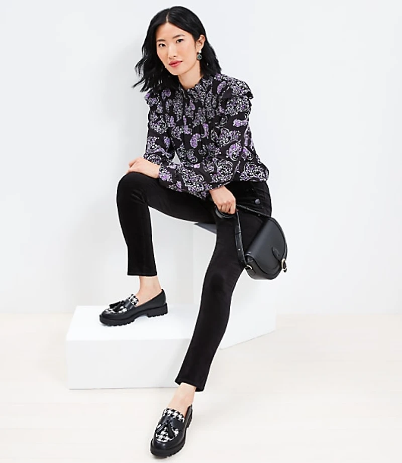 Mariner Skinny Pants Velvet