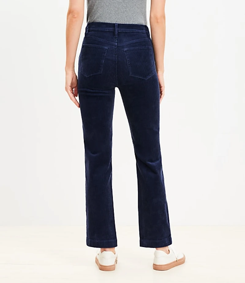Petite Straight Corduroy Pants
