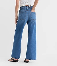 Rivete Tall High Rise Wide Leg Jeans Vintage Dark Wash