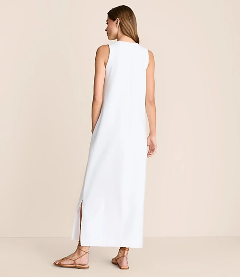 Petite Lou & Grey Seersucker Tank Midi Dress