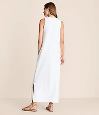 Petite Lou & Grey Seersucker Tank Midi Dress