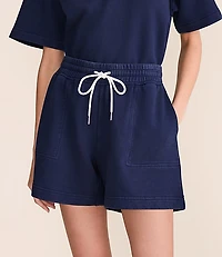 Lou & Grey Denim Washed Terrysoft Shorts