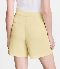 Petite LOFT Versa Crepe Drape Shorts