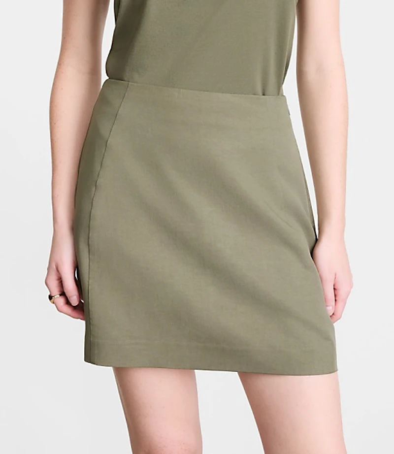 Petite LOFT Versa Pure Spun Mini Skirt