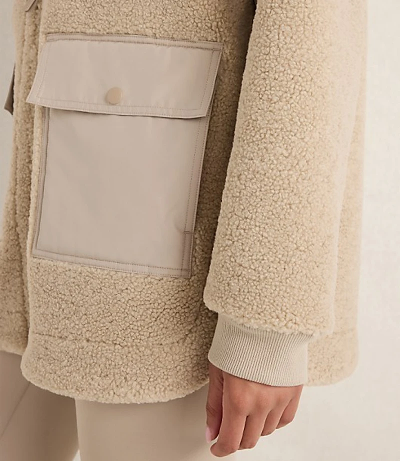 Haven Well Within Sherpa Oversized Jacket