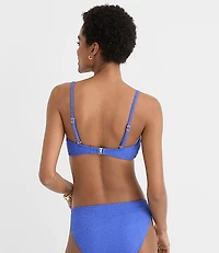 LOFT Beach Seashell Terry Bandeau Bikini Top