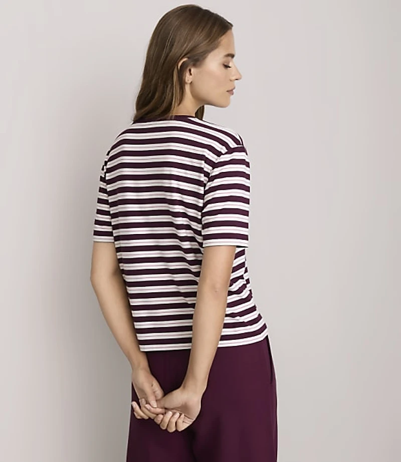 Lou & Grey Striped Essential Modal Tee
