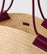 Raffia Tote Bag