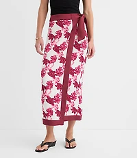 Lily Wrap Midi Skirt