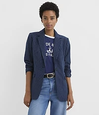 Striped Oversized Blazer