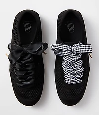Gingham & Sheer Shoelace Set
