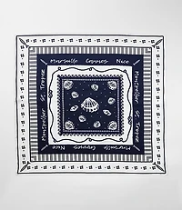 French Riviera Square Scarf
