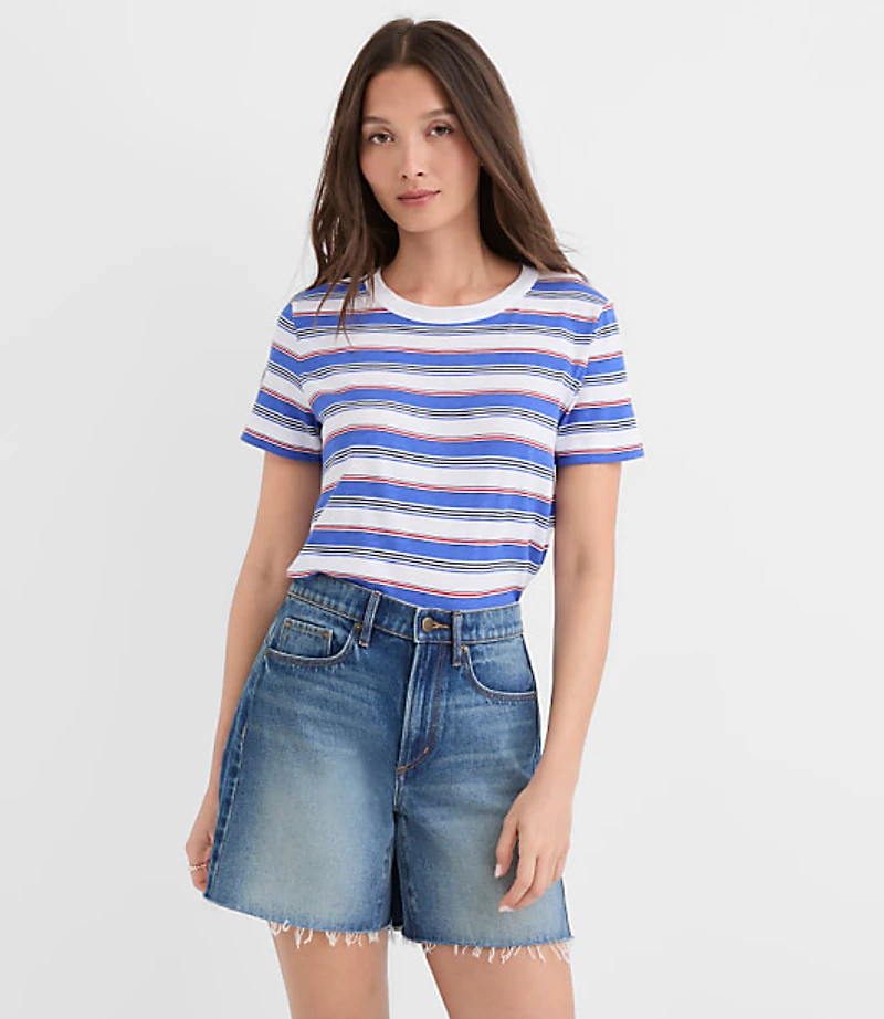 Striped Everyday Crew Tee