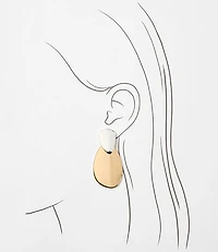 LOFT Versa Mixed Metal Statement Drop Earrings
