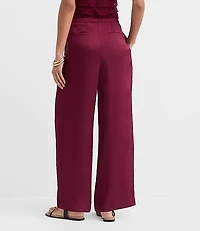 Petite Sawyer Pull On Pants Satin