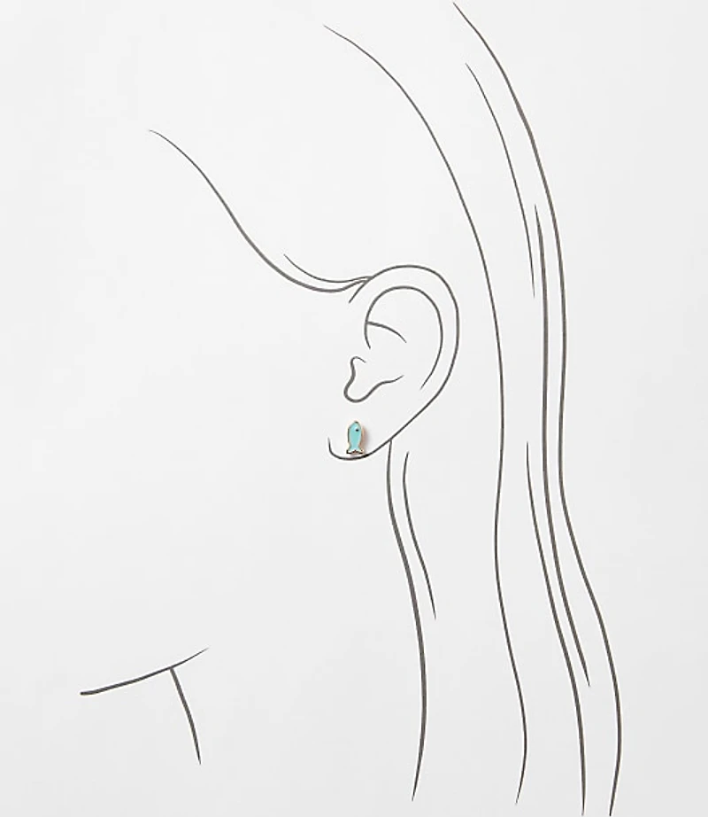 Sea Life Stud Earring Set