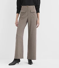 Palmer Wide Leg Pants Houndstooth