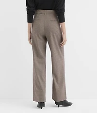 Palmer Wide Leg Pants Houndstooth