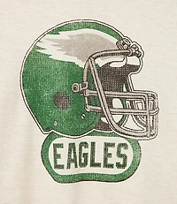 Junk Food Philadelphia Eagles Helmet Crop Thermal