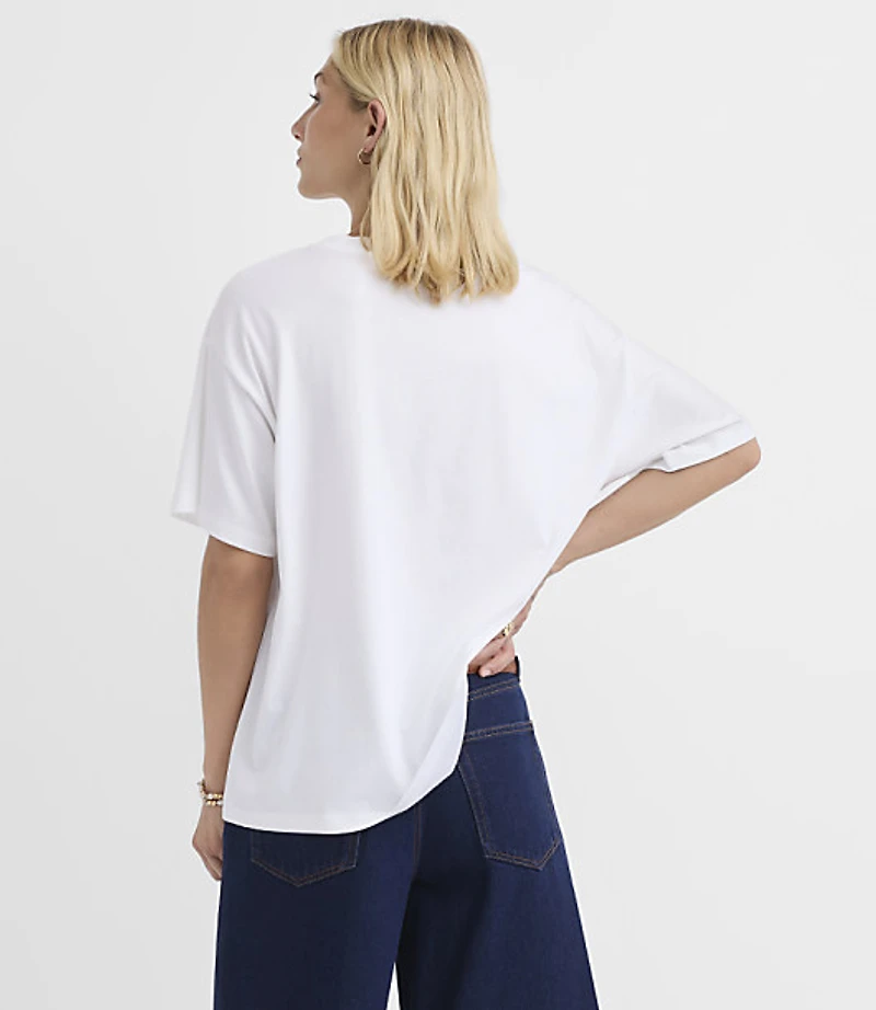 St. Tropez Oversized Jersey Tee