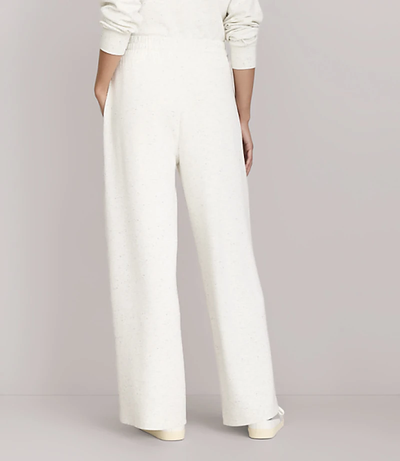 Lou & Grey Flecked Scubasoft Wide Leg Pants