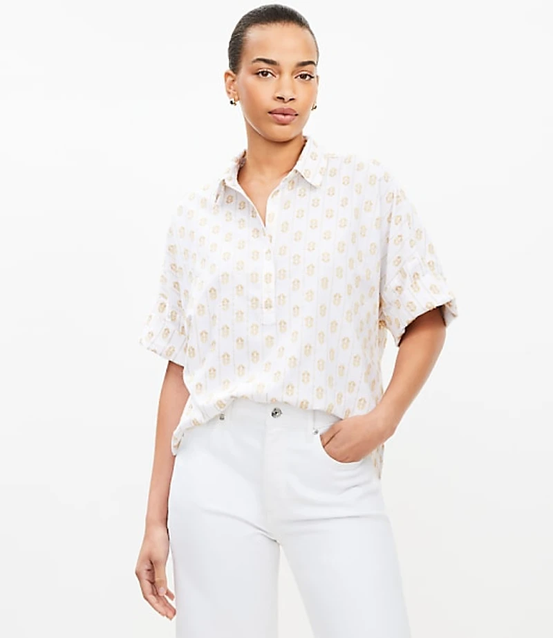 Clip Everyday Henley Dolman Shirt