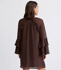 Ruffle Mini Dress