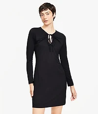 Tie Keyhole Mini Dress