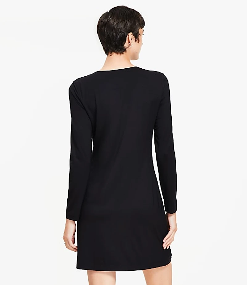 Tie Keyhole Mini Dress