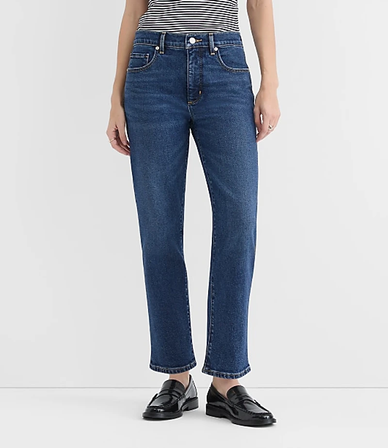 Rivete Tall Mid Rise Slim Jeans Muse Wash