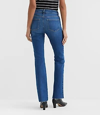 Rivete Tall Curvy Mid Rise Boot Jeans Vintage Dark Wash