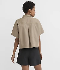 Poplin Bow Shirt