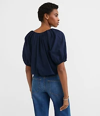 Petite Bubble Blouse