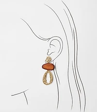 Wood Statement Earrings